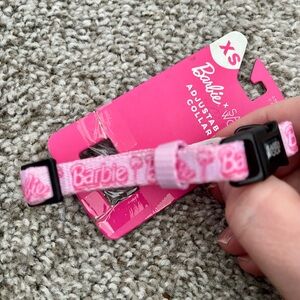 Barbie by Sassy Woof Pink Adjustable Pet Collar